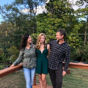 Green dress from lulus